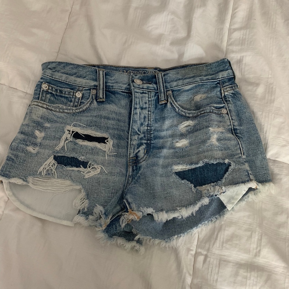 American Eagle AEO Vintage Hi-Rise Festival Short